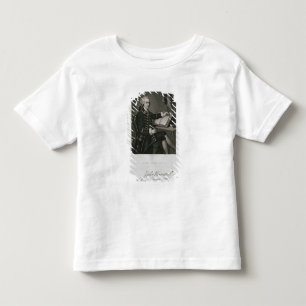 Camiseta Infantil Retrato de John Hancock, gravado por John B. Forr