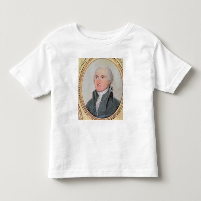 Camiseta Infantil Retrato de John Jay (Frente)