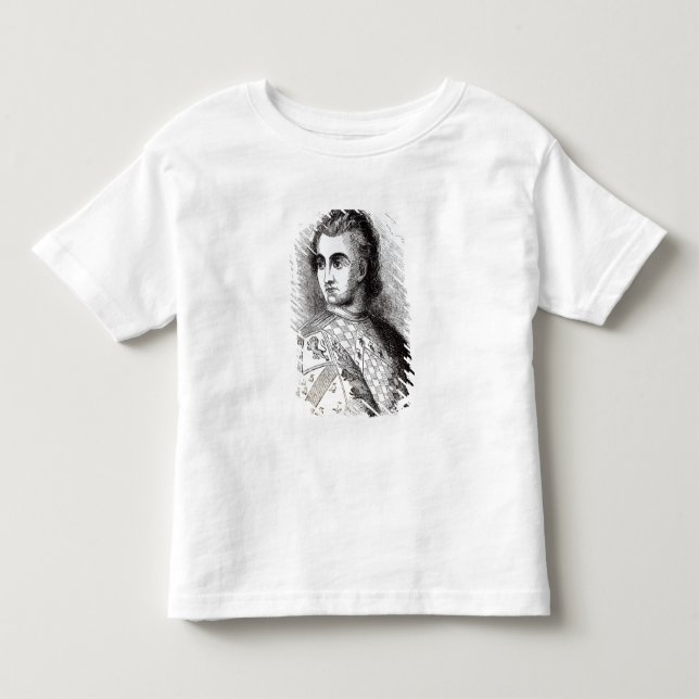Camiseta Infantil Retrato de John Talbot (Frente)