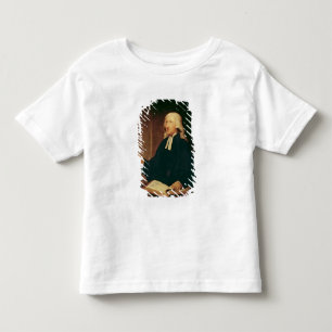 Camiseta Infantil Retrato de John Wesley 1788