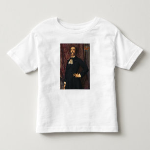 Camiseta Infantil Retrato de Jules Barbey d'Aurevilly 1881