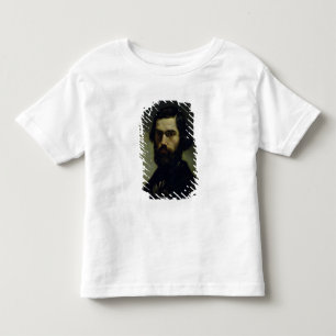 Camiseta Infantil Retrato de Jules Valles c.1861