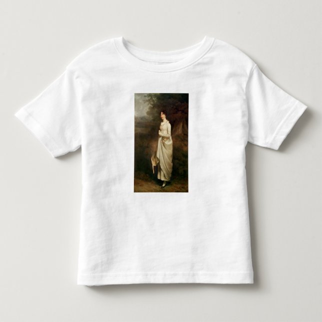 Camiseta Infantil Retrato de Marcia. B. Fox (Frente)