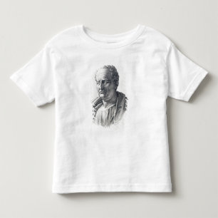 Camiseta Infantil Retrato de Marcus Tullius Cicero