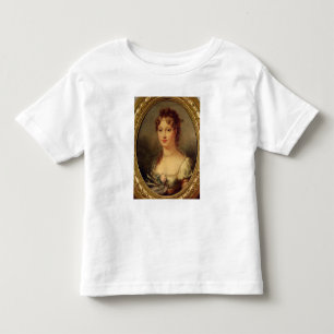 Camiseta Infantil Retrato de Marie-Louise de Hapsburg-Lorena