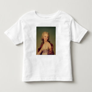 Camiseta Infantil Retrato de Marie-Therese Charlotte de France