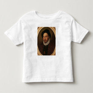 Camiseta Infantil Retrato de Michel Eyquem de Montaigne