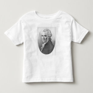 Camiseta Infantil Retrato de Michel-Jean Sedaine