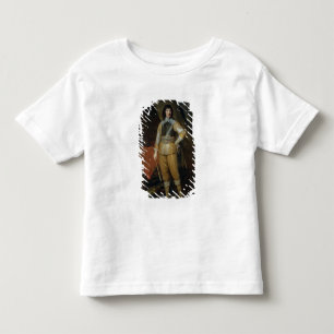Camiseta Infantil Retrato de Mountjoy Blount, conde de Newport (c.15