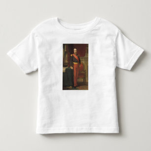 Camiseta Infantil Retrato de Napoleon III 1862