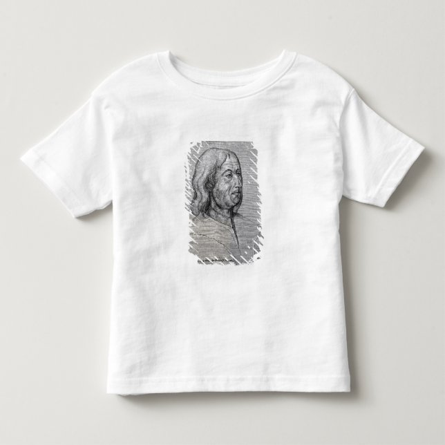 Camiseta Infantil Retrato de Philippe de Commines (Frente)