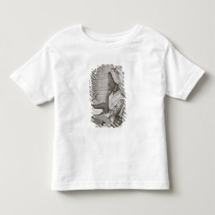 Camiseta Infantil Retrato de Phillis Wheatley