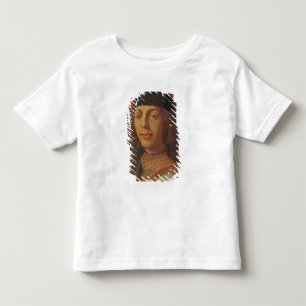 Camiseta Infantil Retrato de Piero di Lorenzo de Medici
