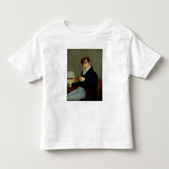 Camiseta Infantil Retrato de Pierre Zimmermann 1808 (Frente)