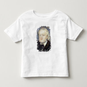 Camiseta Infantil Retrato de Richard Wagner 1882
