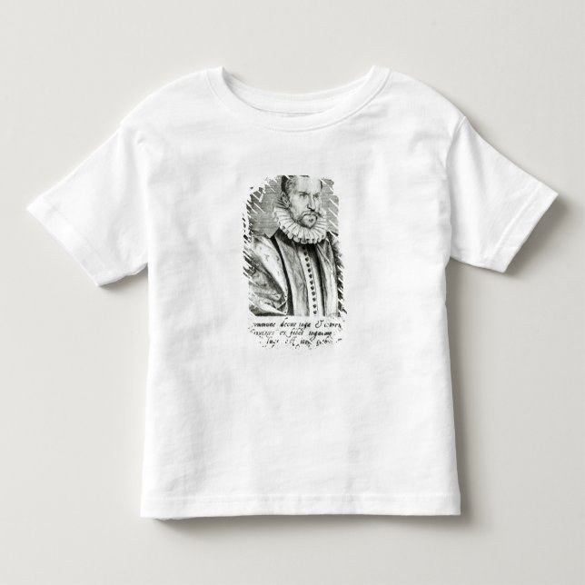 Camiseta Infantil Retrato de Robert Garnier (Frente)