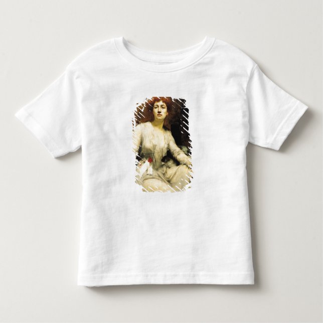 Camiseta Infantil Retrato de Severine 1893 (Frente)