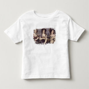 Camiseta Infantil Retrato de três das sobrinhas do Cardeal