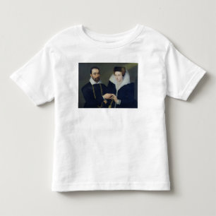 Camiseta Infantil Retrato de um casal