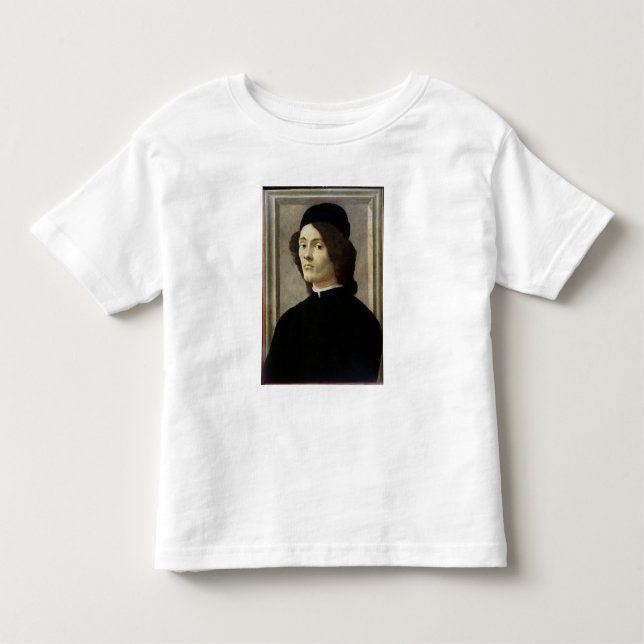 Camiseta Infantil Retrato de um Homem (Frente)