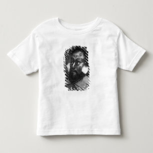 Camiseta Infantil Retrato de um Homem da Nova Zelândia