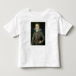 Camiseta Infantil Retrato de um Jovem, Cinco Anos de Idade