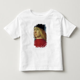 Camiseta Infantil Retrato de um senador novo, 1485-90