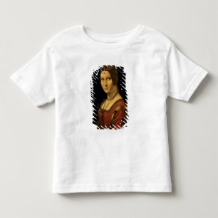 Camiseta Infantil Retrato de uma dama do Tribunal de Milão