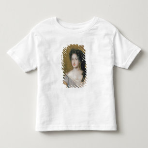Camiseta Infantil Retrato de uma dama (pastel no papel)