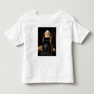 Camiseta Infantil Retrato de uma idosa