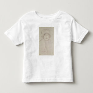 Camiseta Infantil Retrato de uma Jovem Mulher