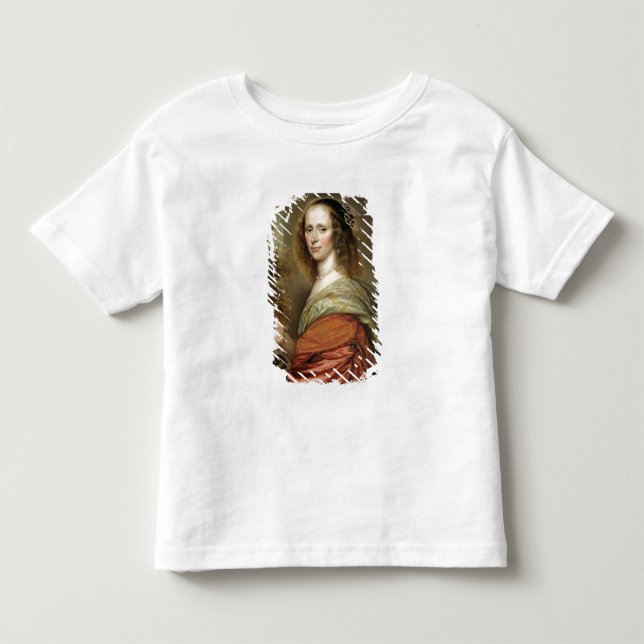 Camiseta Infantil Retrato de uma Mulher 2 (Frente)