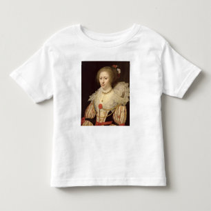 Camiseta Infantil Retrato de uma Mulher 2