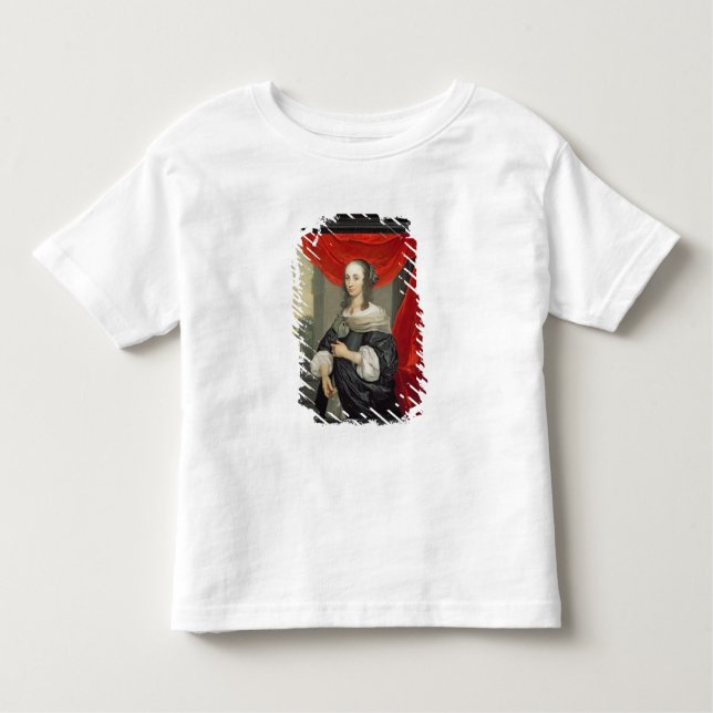 Camiseta Infantil Retrato de uma Senhora (Frente)