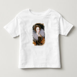 Camiseta Infantil Retrato de uma Senhora com um Grande Ruff