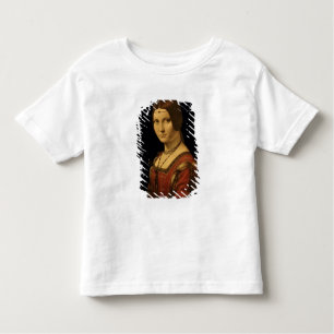 Camiseta Infantil Retrato de uma senhora da corte de Milão