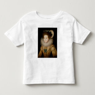Camiseta Infantil Retrato de uma Senhora, possivelmente Mary Rainha