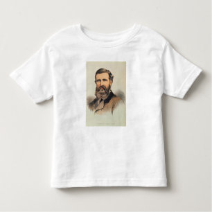 Camiseta Infantil Retrato de Verney Lovett Cameron