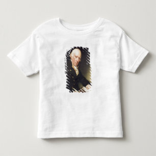 Camiseta Infantil Retrato de Warren Hastings (1732-1818) em seu DES