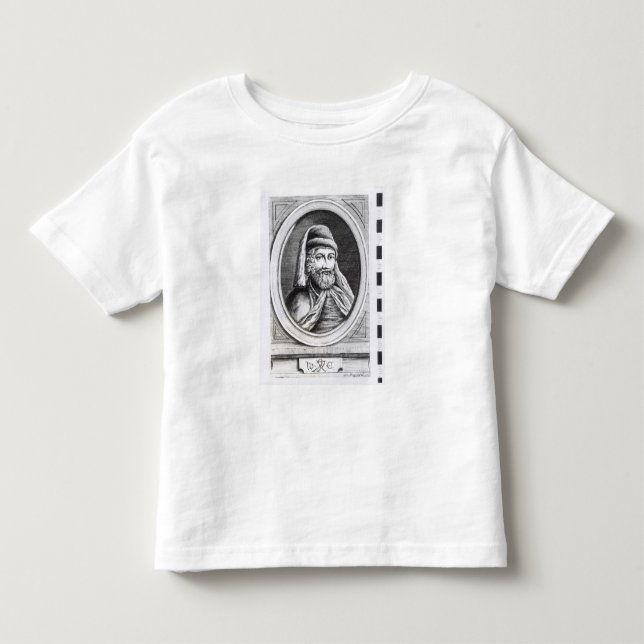 Camiseta Infantil Retrato de William Caxton (Frente)