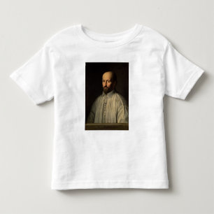 Camiseta Infantil Retrato do abade do santo Cyran, c.1643 (óleo