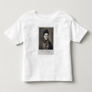 Camiseta Infantil Retrato do Bishop do pássaro de Isabella