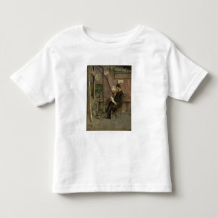Camiseta Infantil Retrato do doutor Marti'nez, 1878 (óleo em canvas