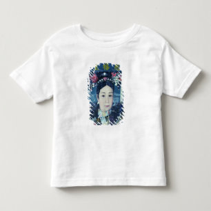 Camiseta Infantil Retrato do Dowager de imperatriz Cixi