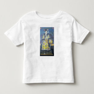 Camiseta Infantil Retrato do Dowager de imperatriz Cixi