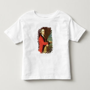 Camiseta Infantil Retrato do general Thomas Gage, c.1768 (óleo no C