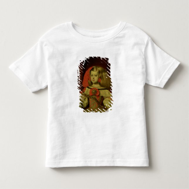 Camiseta Infantil Retrato do Infanta Margarita (Frente)