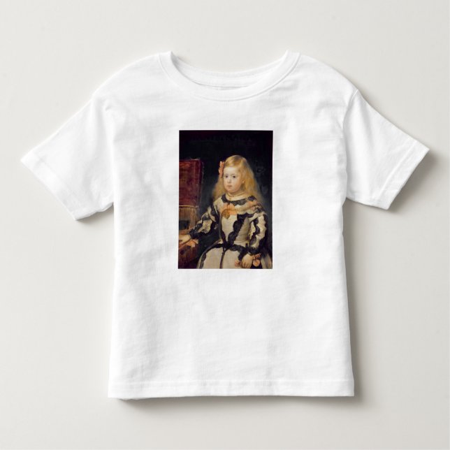 Camiseta Infantil Retrato do Infanta Maria Marguerita 1654 (Frente)