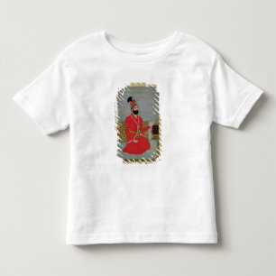 Camiseta Infantil Retrato do nadir Shah Afshar de Persia (1688-1747