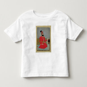 Camiseta Infantil Retrato do nadir Shah Afshar de Persia (1688-1747